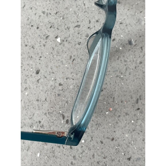 JONES NEW YORK J236 TEAL Eyeglasses Frames ONLY rectangle full rim 48-15-135 - Picture 12 of 15